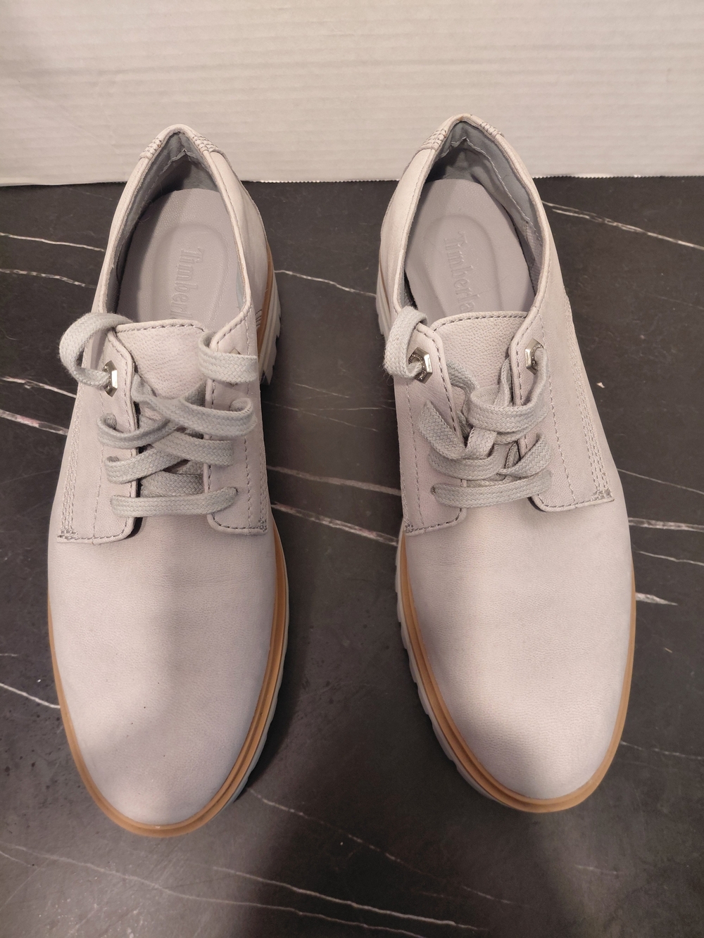 Timberland Woman's Light Gray Casual Lace-Up Shoes